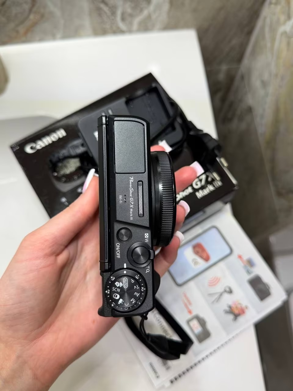 Canon PowerShot G7 X Mark III – 4K Vlogging & Compact Camera, Black thumbnail 3