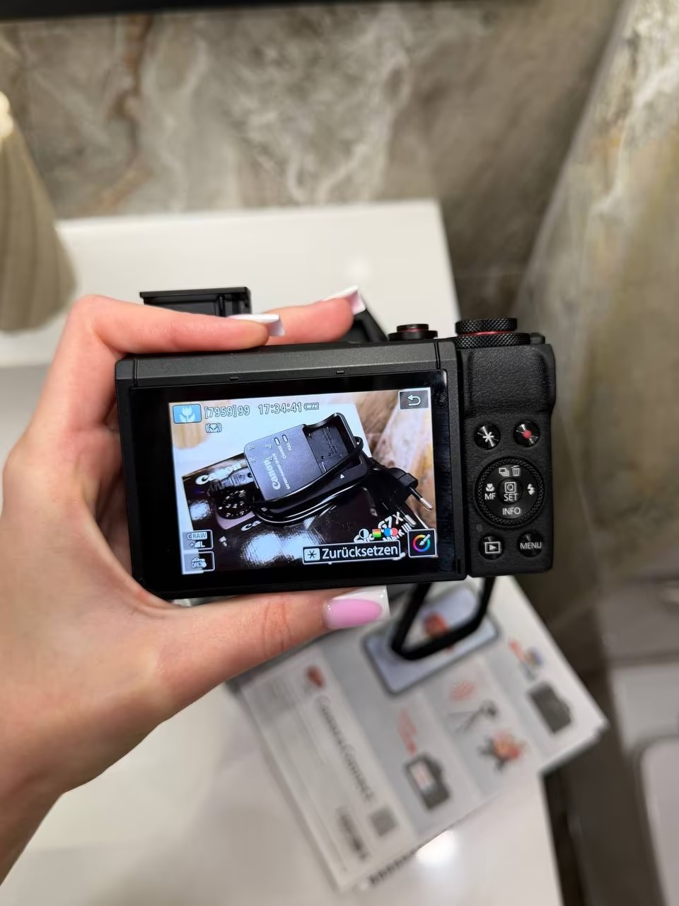 Canon PowerShot G7 X Mark III – 4K Vlogging & Compact Camera, Black thumbnail 5