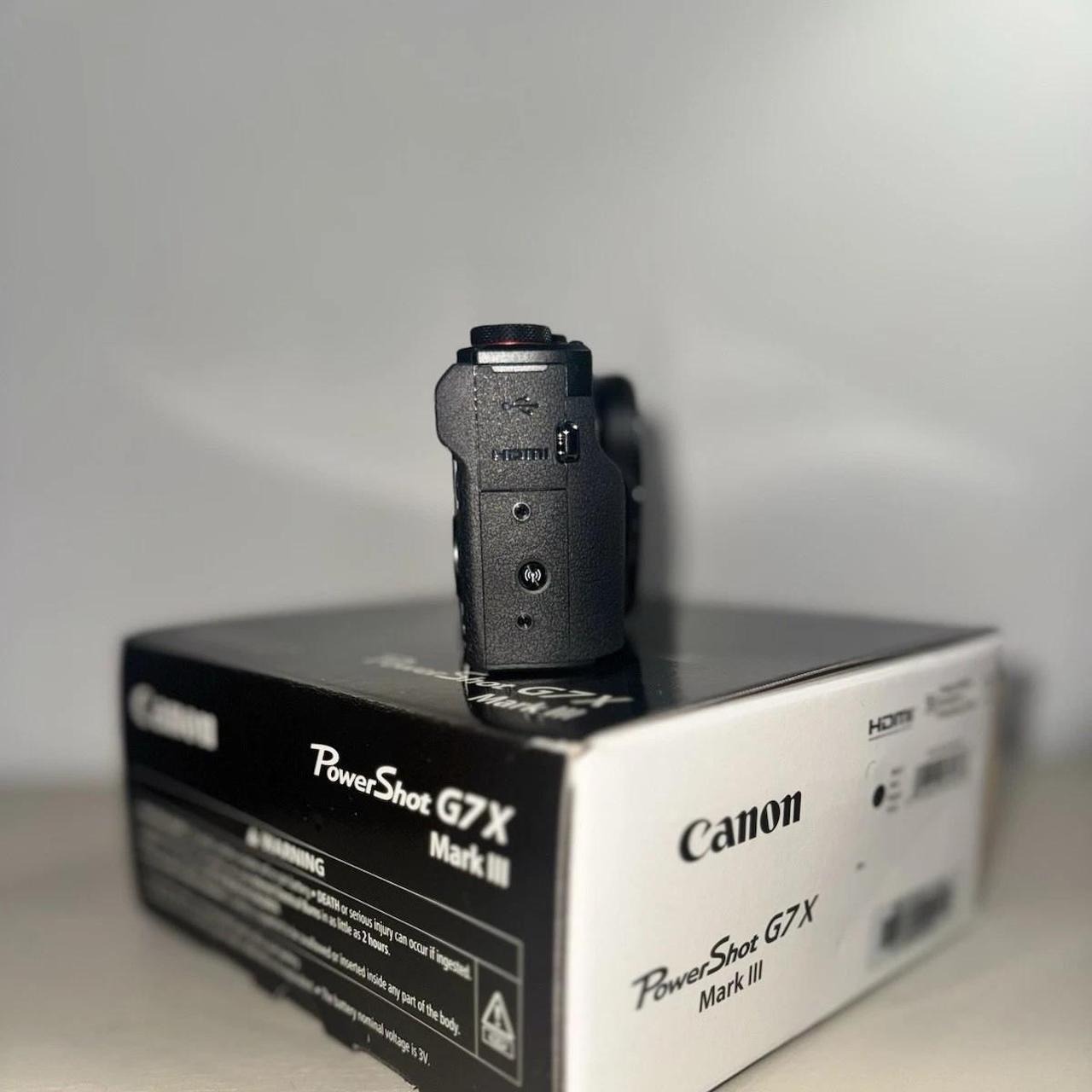 Canon PowerShot G7 X Mark III Black 20.1MP 4K thumbnail 3