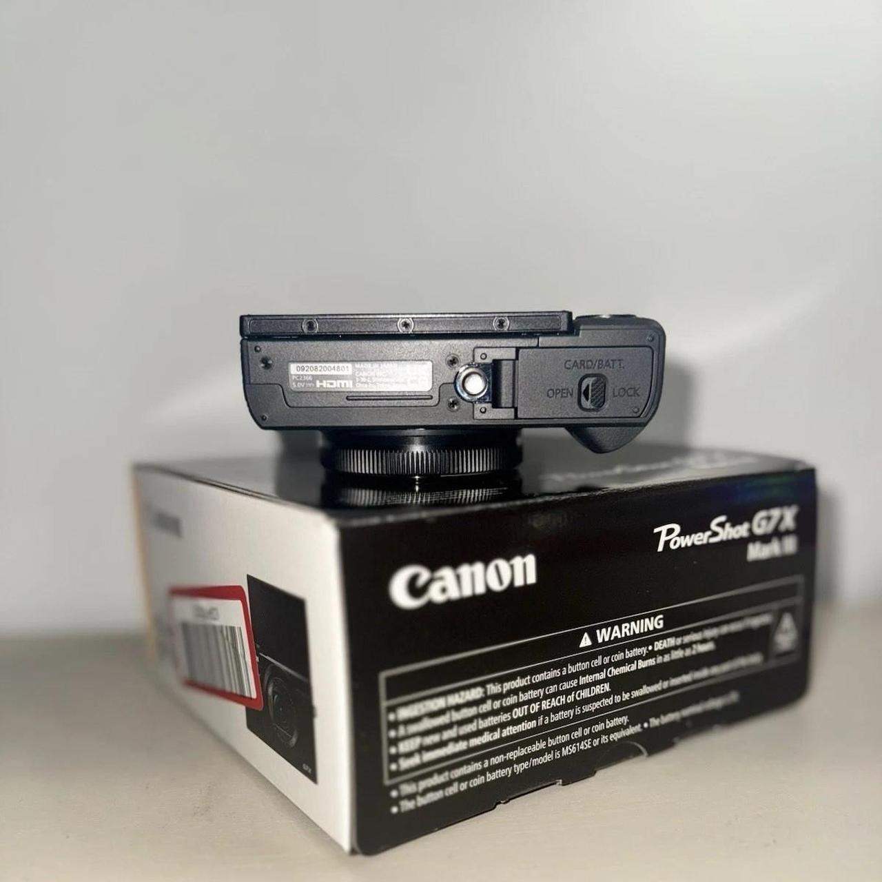 Canon PowerShot G7 X Mark III Black 20.1MP 4K thumbnail 5