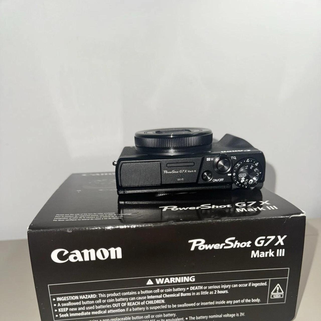Canon PowerShot G7 X Mark III Black 20.1MP 4K thumbnail 6