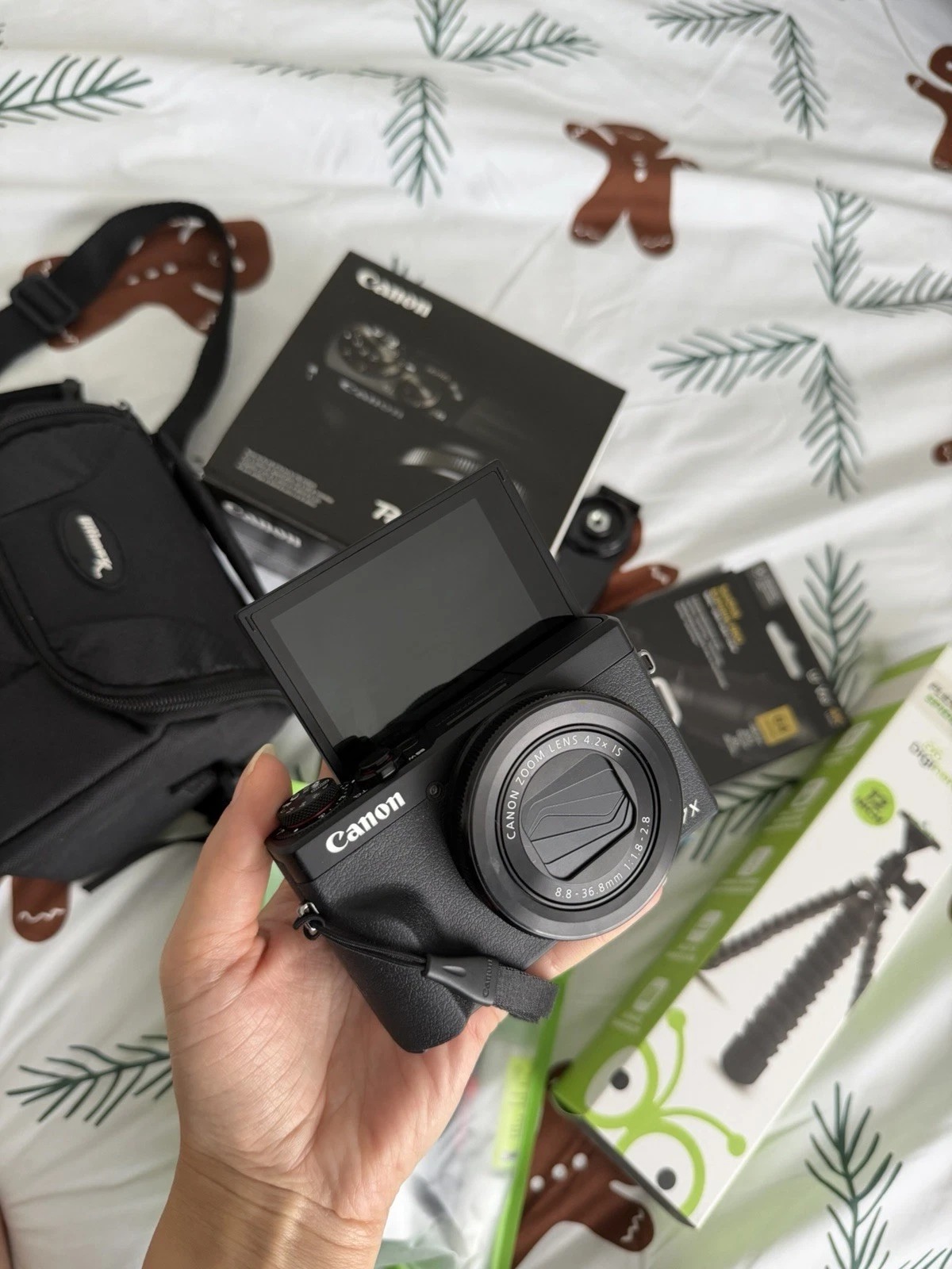 Canon PowerShot G7 x Mark III Black Camera US Model 3638C001 thumbnail 8