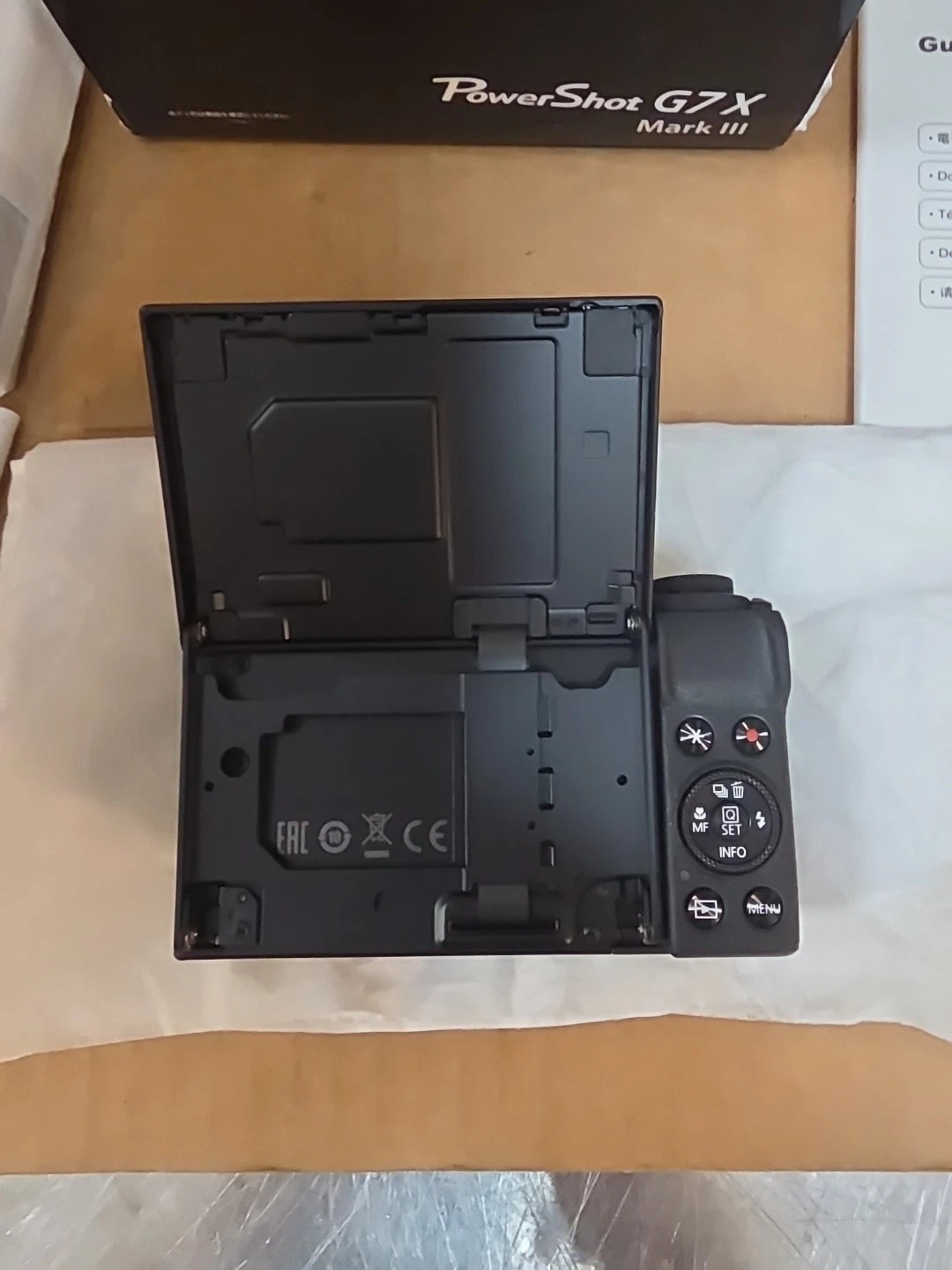 Canon PowerShot G7 X Mark III Black Open Box thumbnail 5