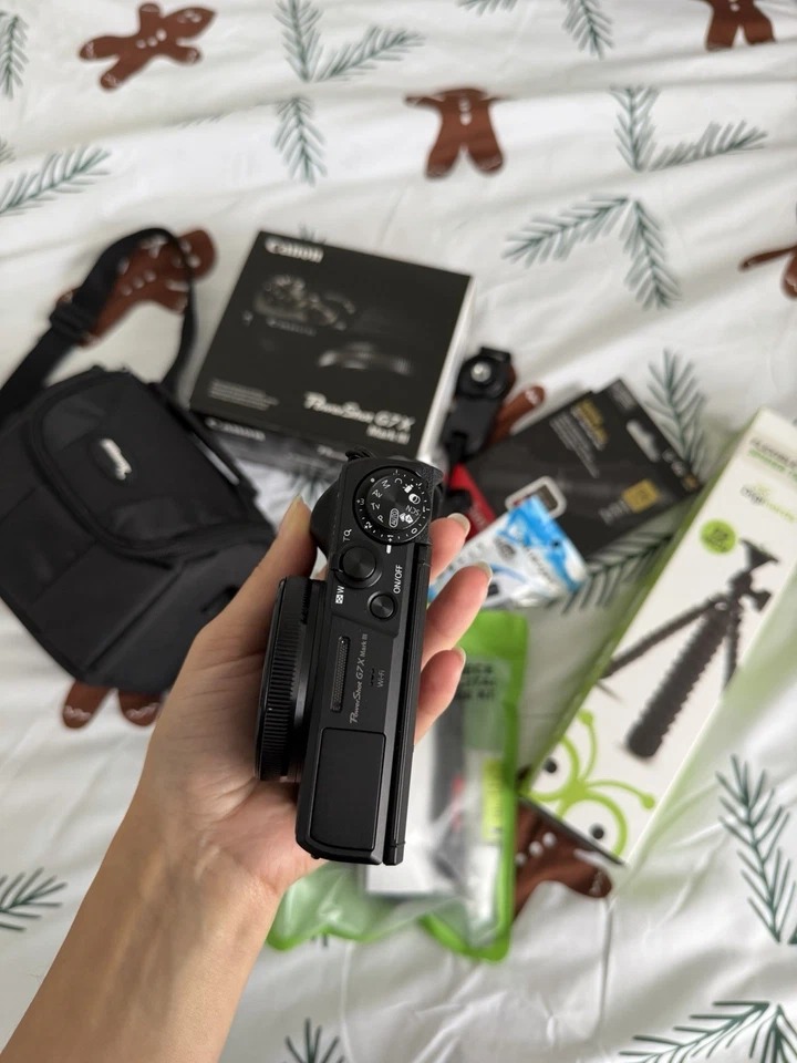 Canon PowerShot G7 X Mark III – Black (US Model 3638C001) – Like New! thumbnail 4