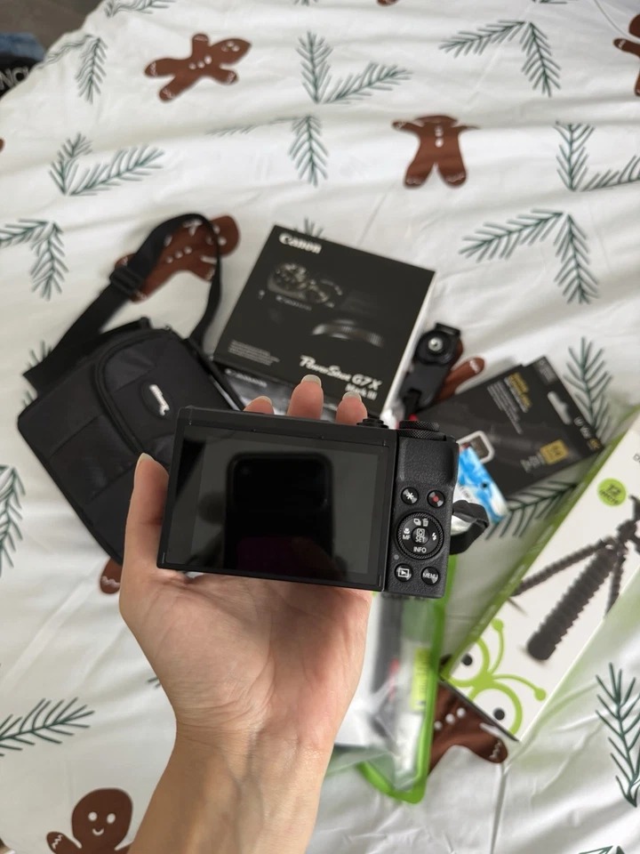 Canon PowerShot G7 X Mark III – Black (US Model 3638C001) – Like New! thumbnail 6