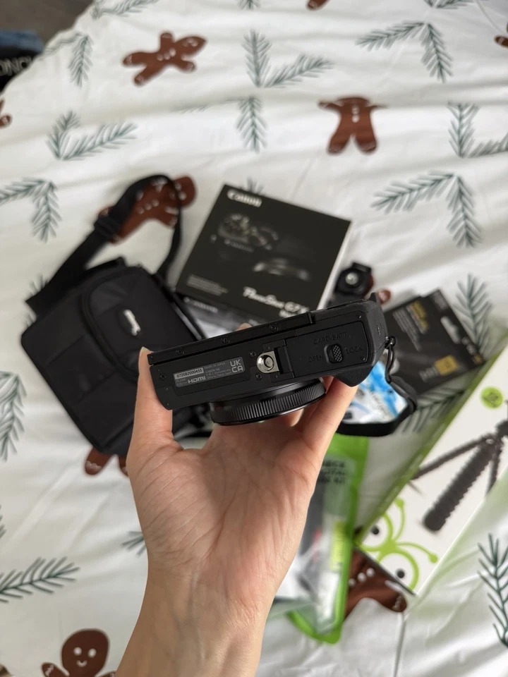 Canon PowerShot G7 X Mark III – Black (US Model 3638C001) – Like New! thumbnail 7