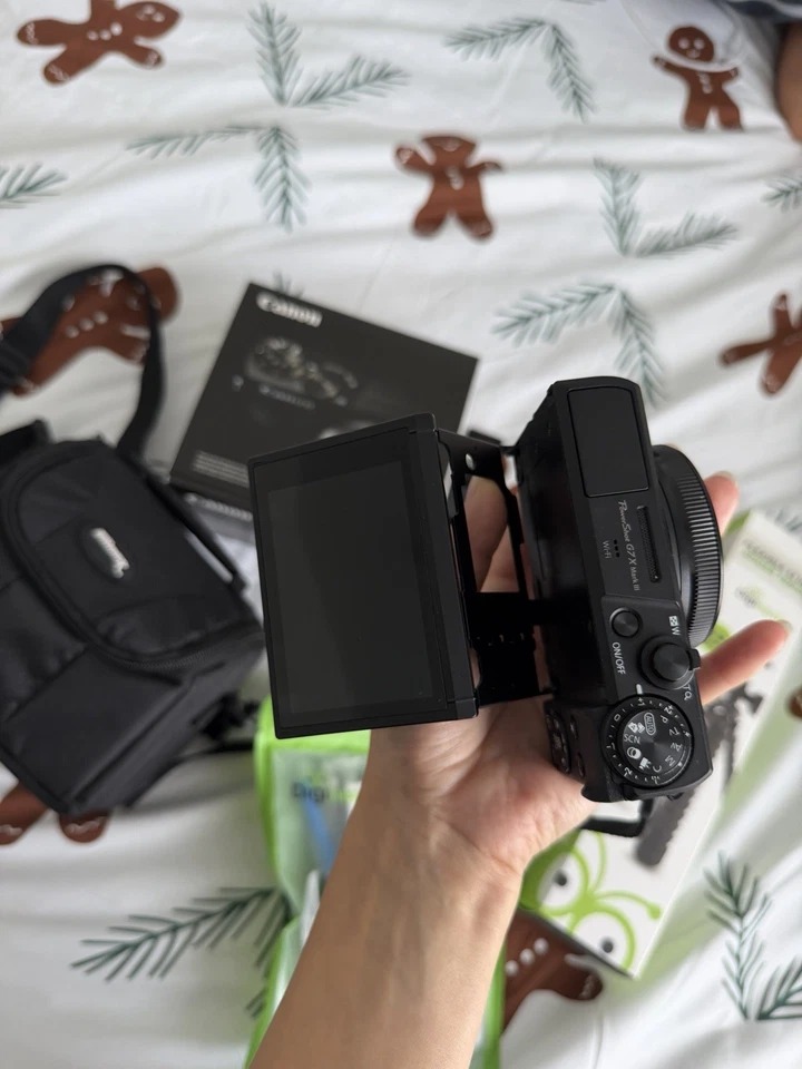 Canon PowerShot G7 X Mark III – Black (US Model 3638C001) – Like New! thumbnail 8