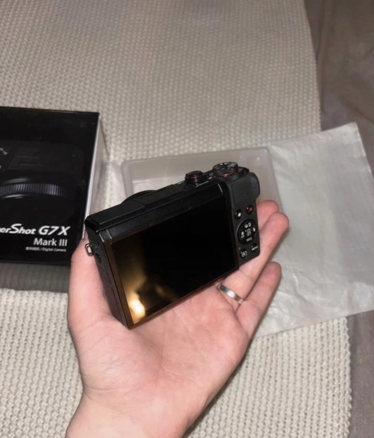 Canon PowerShot G7 x Mark III Camera Black New- thumbnail 2