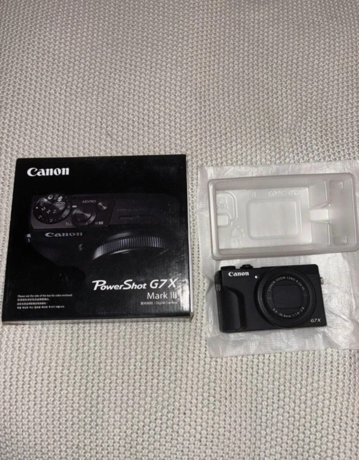 Canon PowerShot G7 x Mark III Camera Black New- thumbnail 4