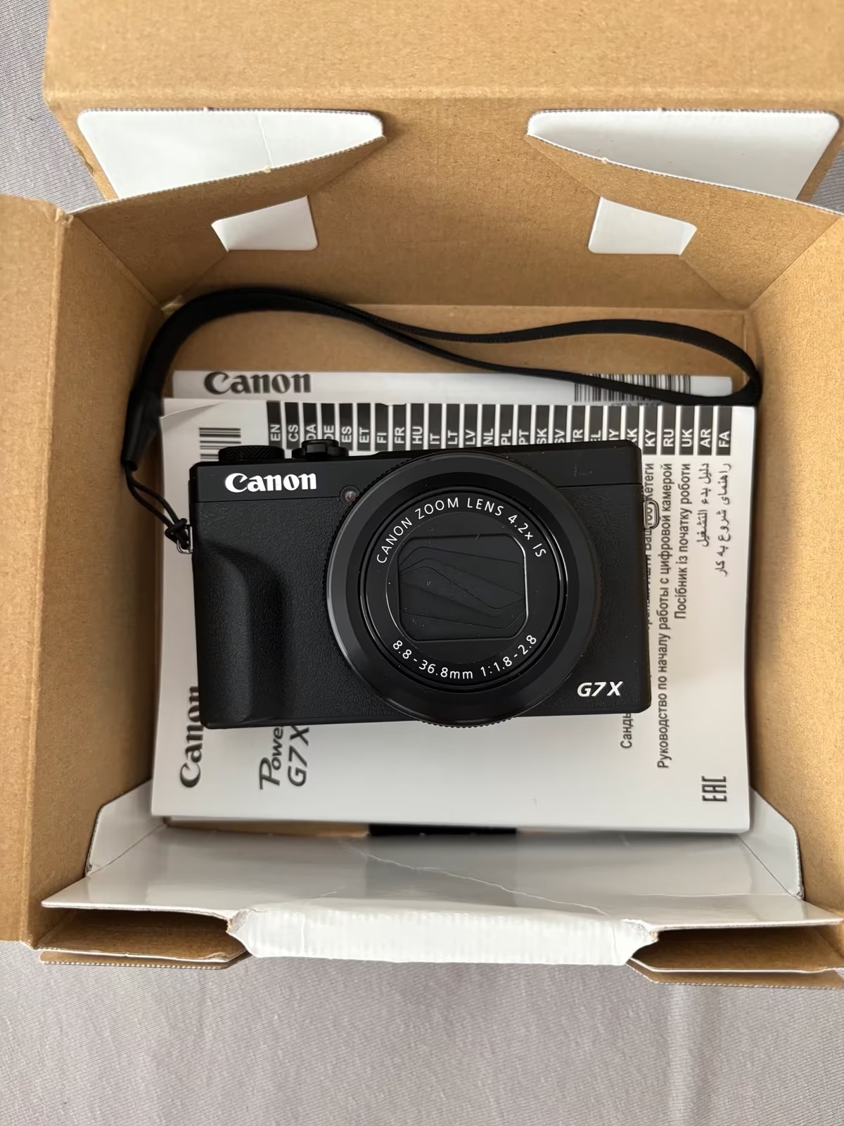 Canon PowerShot G7 X Mark III Camera – Like-new condition thumbnail 1