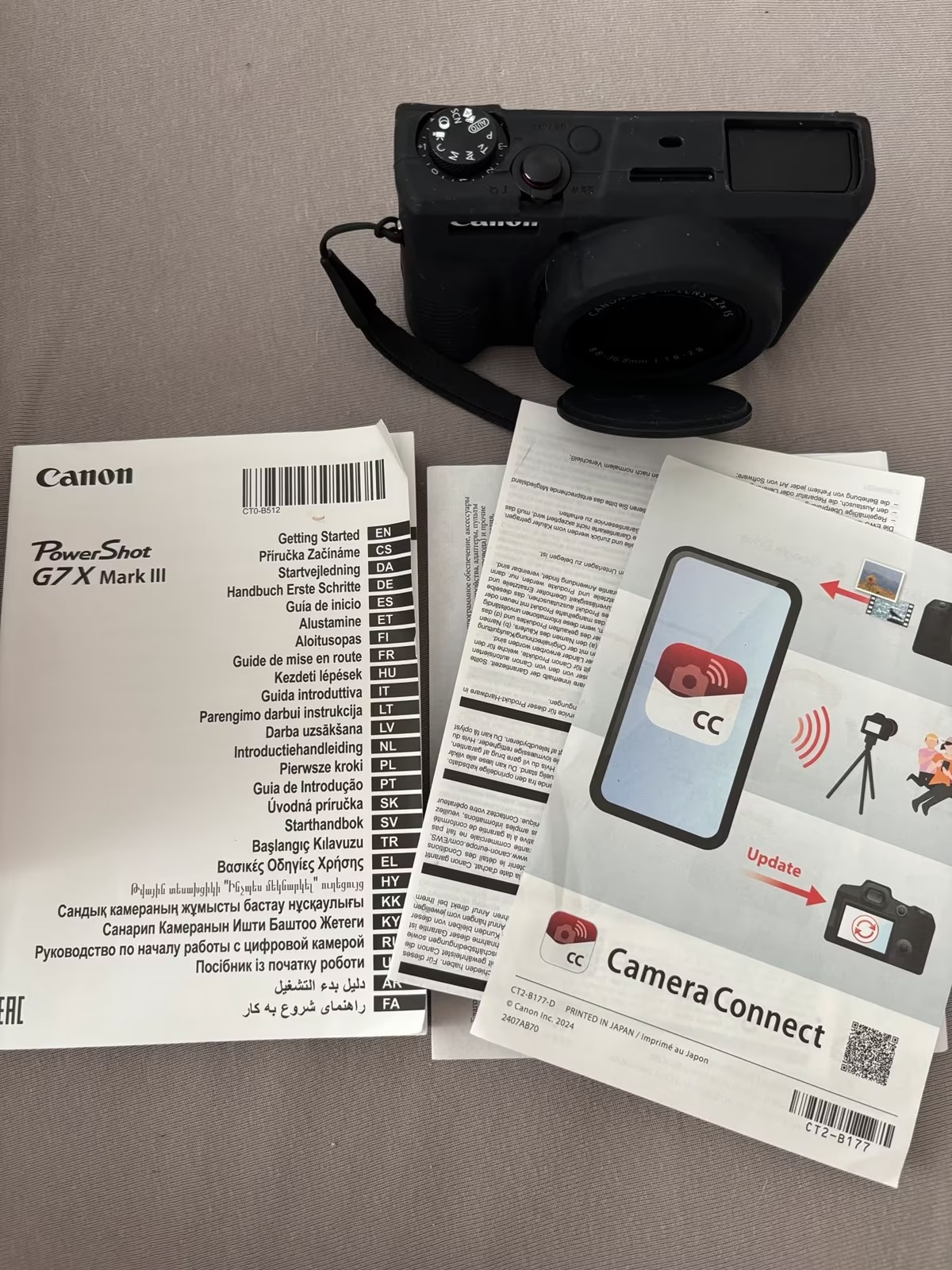 Canon PowerShot G7 X Mark III Camera – Like-new condition thumbnail 3