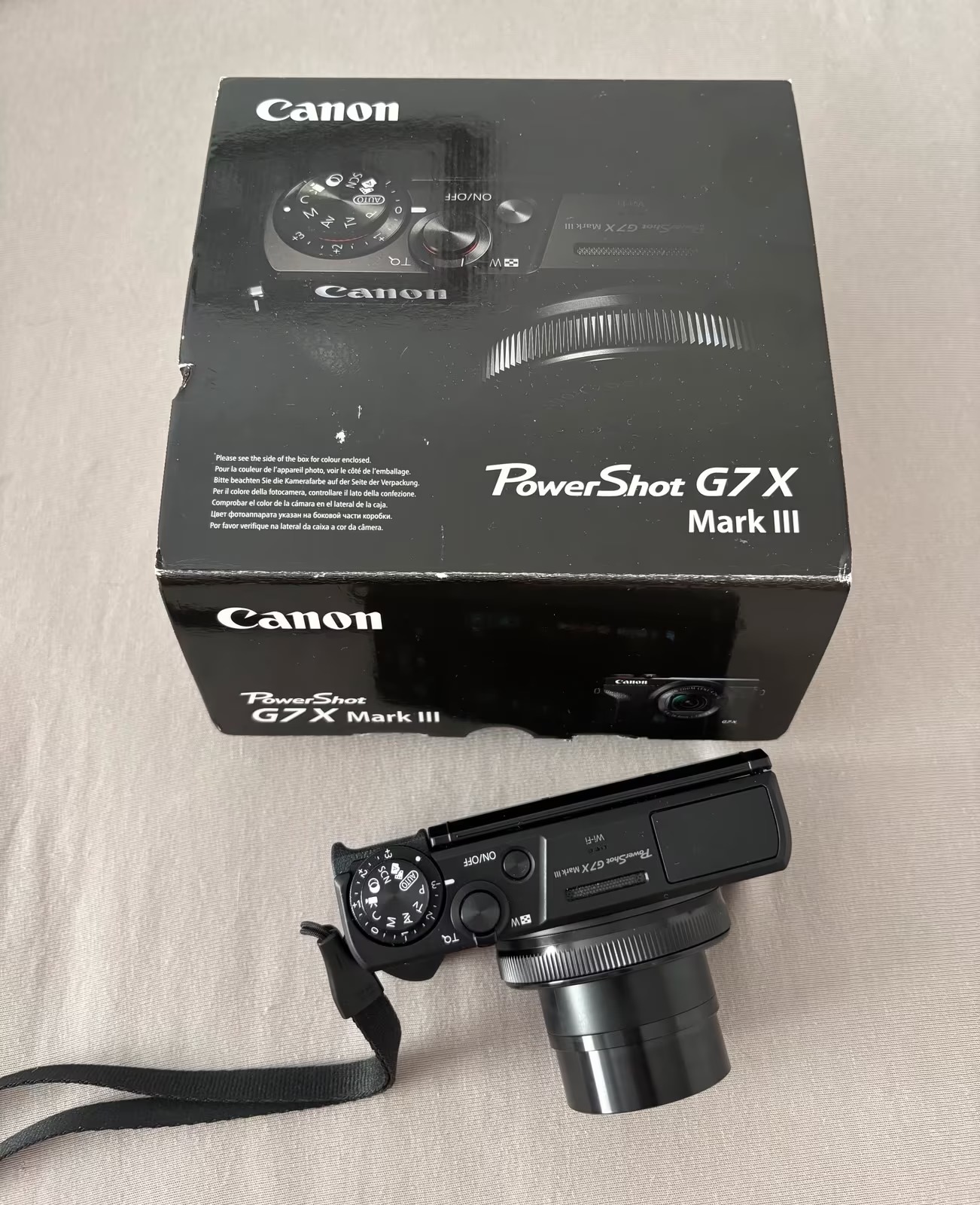Canon PowerShot G7 X Mark III Camera – Like-new condition thumbnail 7