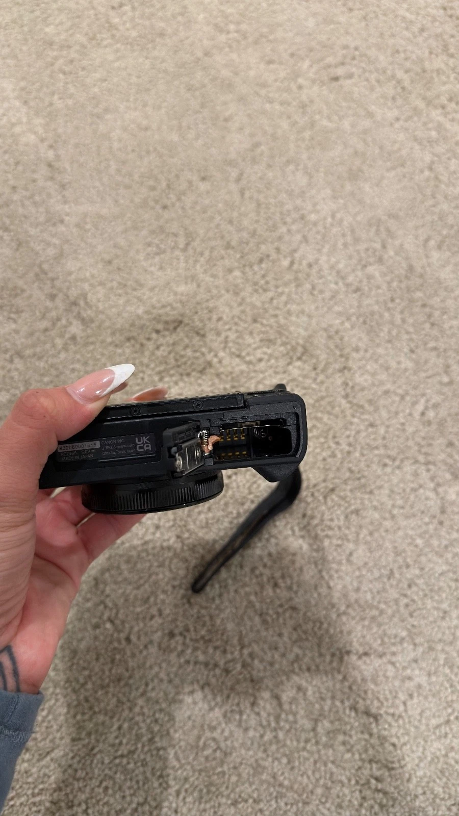 Canon PowerShot G7 X Mark III Digital Camera - Black thumbnail 3