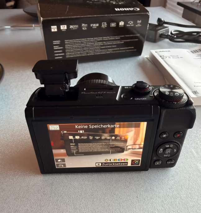 Canon PowerShot G7 X Mark III – Perfect for Road Trips, Vlogging thumbnail 3