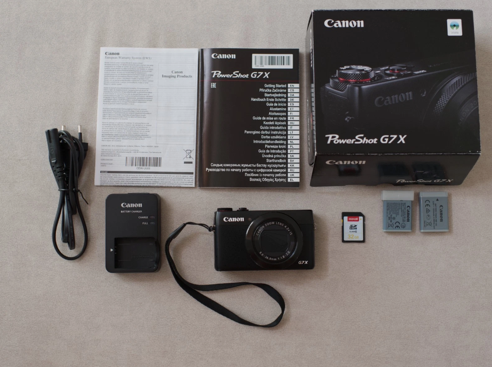 Canon PowerShot G7X Digital Camera — Excellent Condition, Like New thumbnail 1