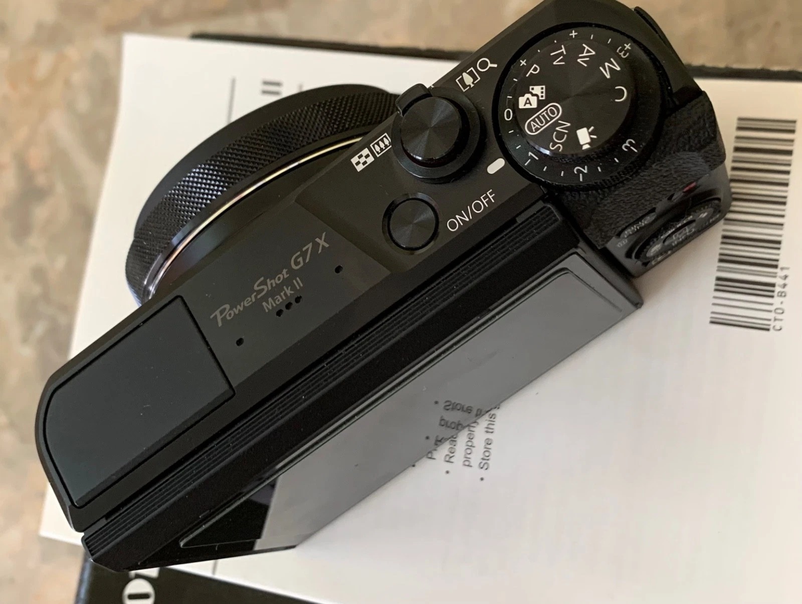 Canon PowerShot G7X Mark II 20.1 MP Compact Digital Camera - Black thumbnail 6