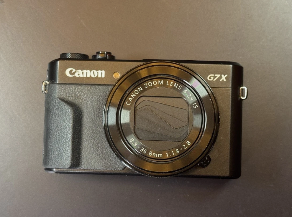 Canon PowerShot G7X Mark II – 20.1MP Digital Camera – Black – Excellent Condition thumbnail 7