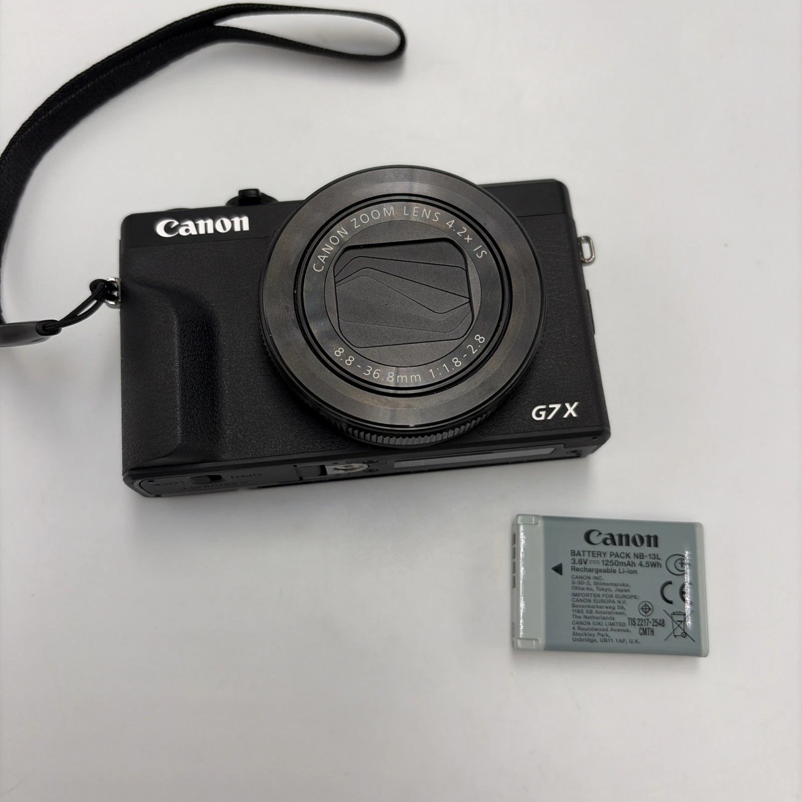 Canon PowerShot G7X Mark III 20.1MP 4K Digital Camera Black 1K Count - 5356 thumbnail 1
