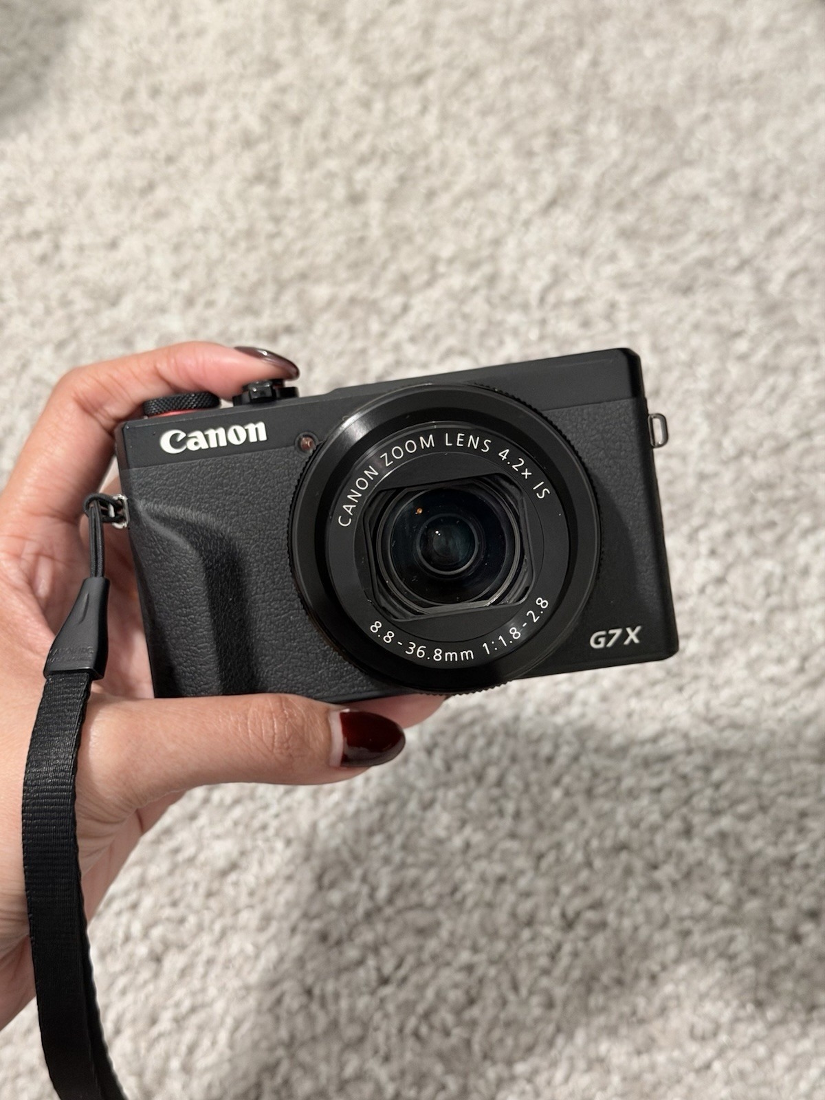 Canon PowerShot G7X Mark III 4K UHD 20.1MP Digital Camera Black + 128GB SD Card thumbnail 2