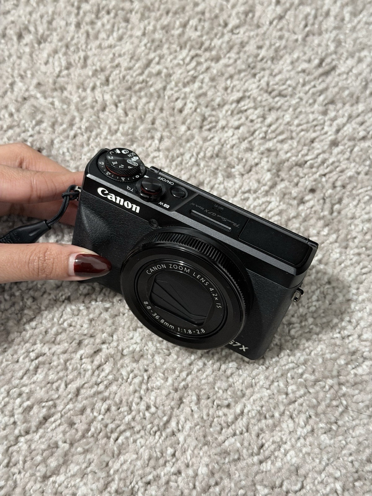 Canon PowerShot G7X Mark III 4K UHD 20.1MP Digital Camera Black + 128GB SD Card thumbnail 3