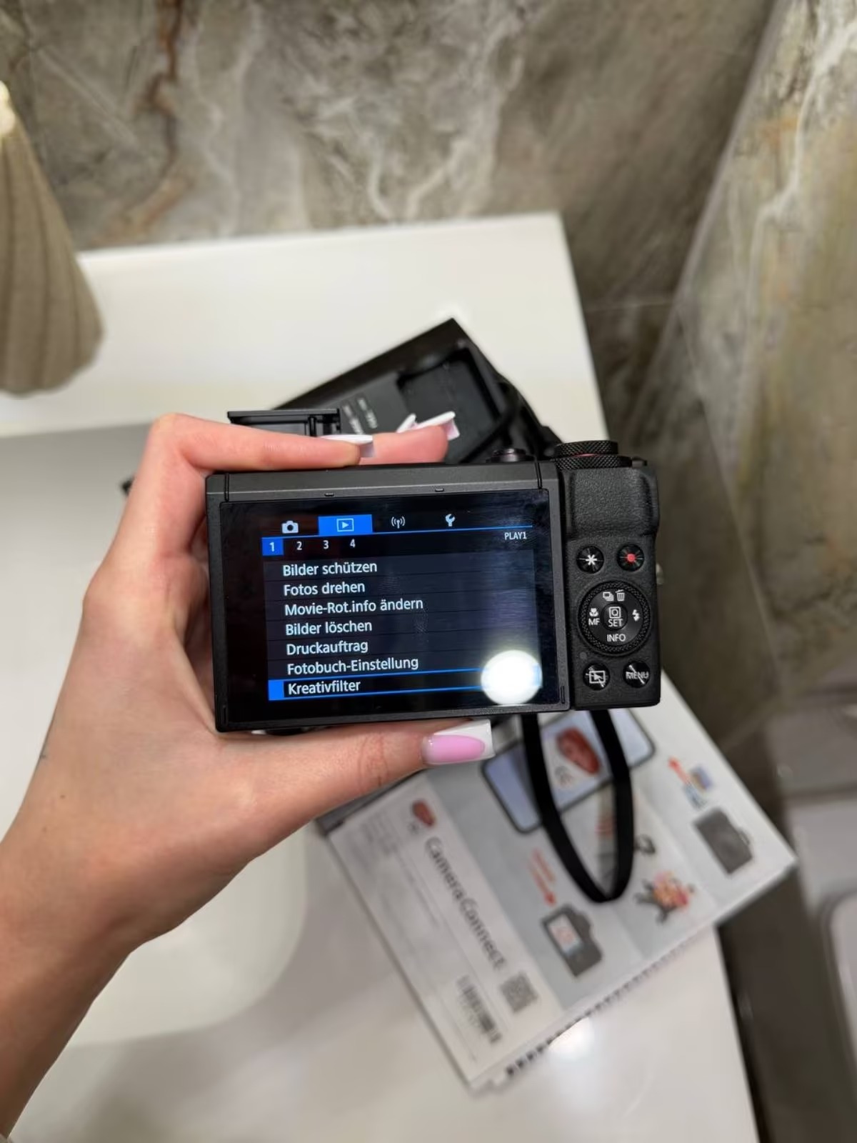 Canon PowerShot G7X Mark III black thumbnail 4