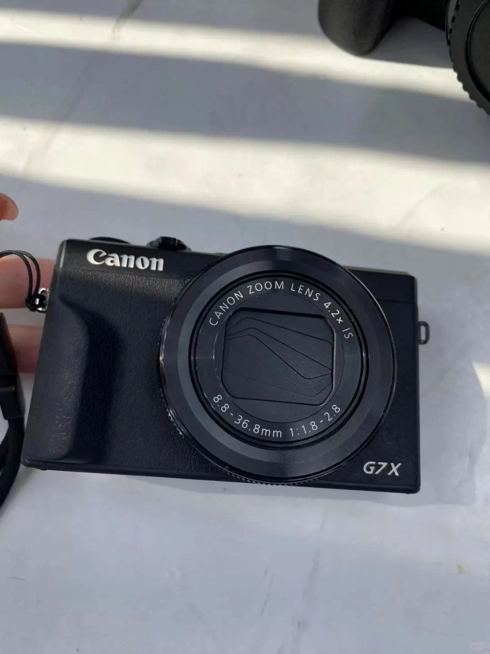 Canon PowerShot G7X Mark III Digital Camera – 20.1MP, 4K UHD, f/2.8 Lens, Black (3637C001) thumbnail 1