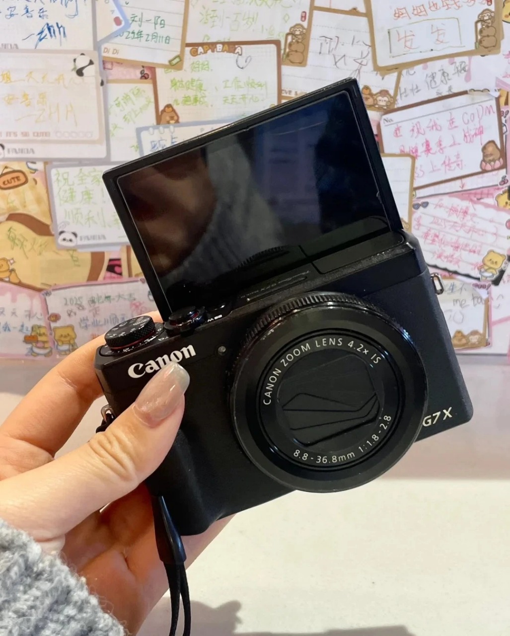 Canon PowerShot G7X Mark III Digital Camera – 20.1MP, 4K UHD, f/2.8 Lens, Black (3637C001) thumbnail 6