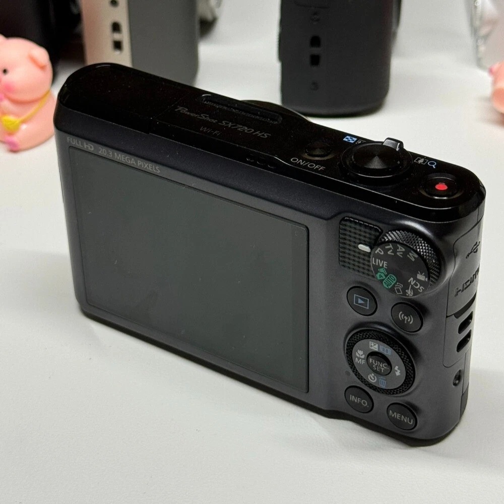 Canon PowerShot SX720 HS 20.3MP 40x Zoom Wi-Fi Compact Digital Camera Black thumbnail 6