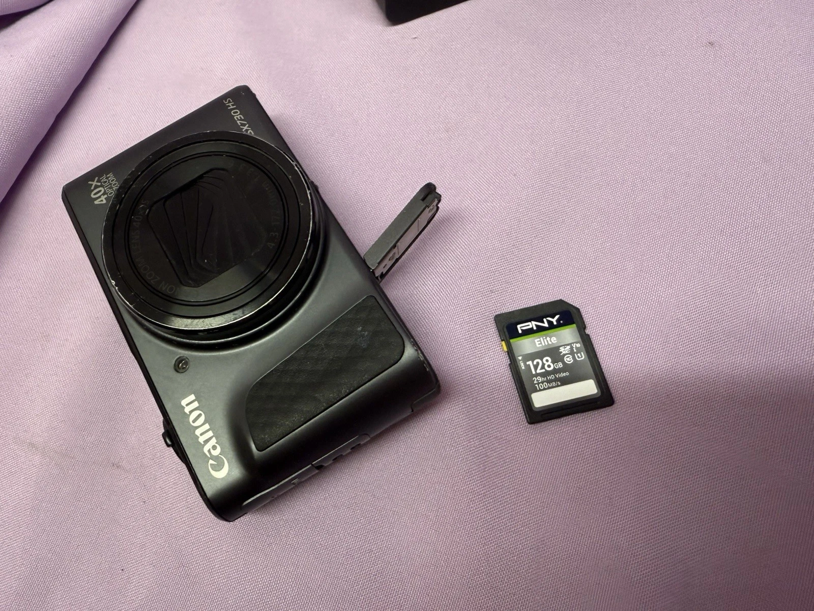 Canon PowerShot SX730 HS 20.3MP Digital Camera - Black With 128GB Memory Card! thumbnail 17