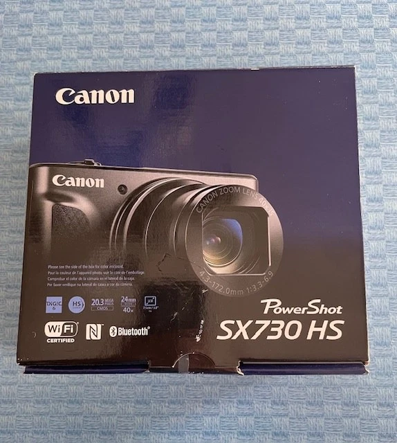 Canon PowerShot SX730 HS 20.3MP Digital Camera – Original Owner + 2 Camera Cases thumbnail 12