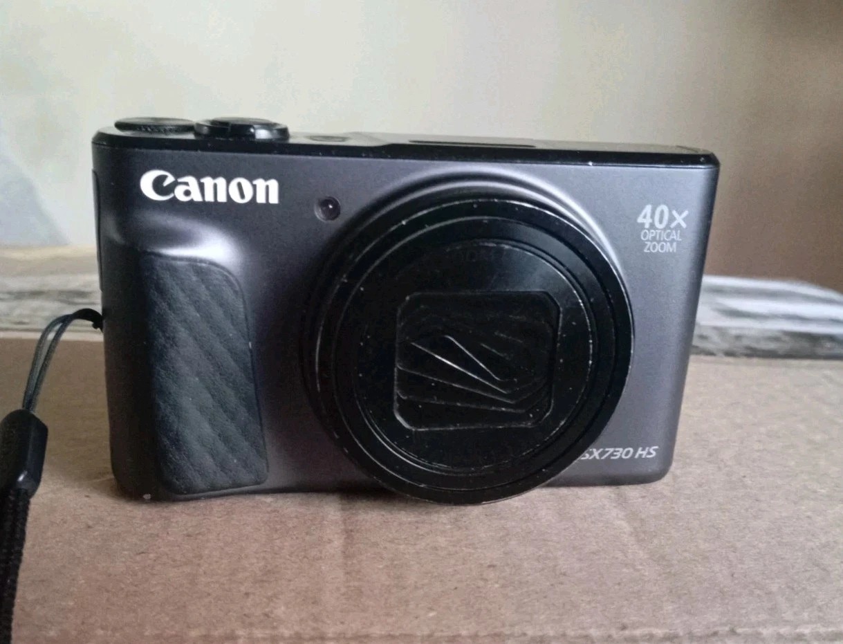 Canon PowerShot SX730 HS 20.3MP Point & Shoot Digital Camera – Black  thumbnail 1