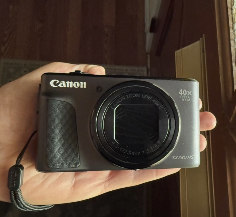 Canon PowerShot SX730 HS 20.3MP Compact Digital Camera - Black thumbnail 1