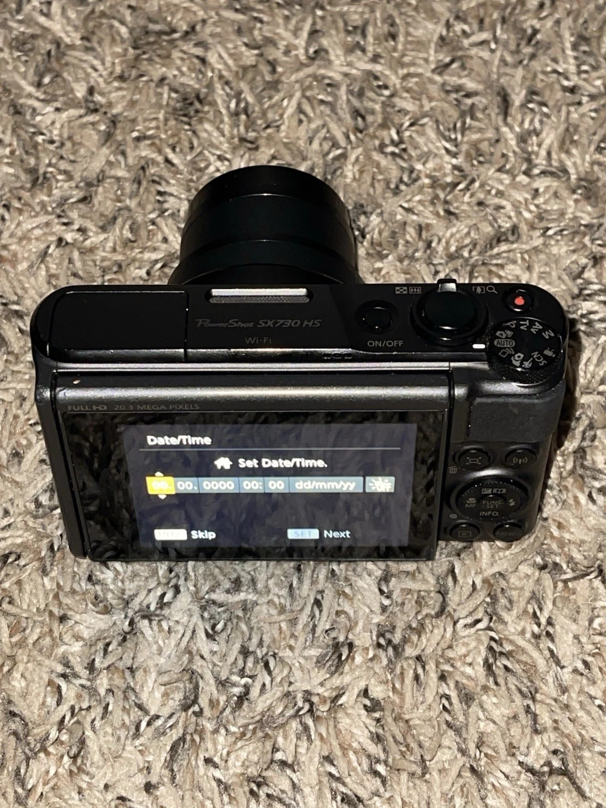 Canon PowerShot SX730 HS – Compact Digital Camera (Black) 20.3MP 40x Zoom thumbnail 2