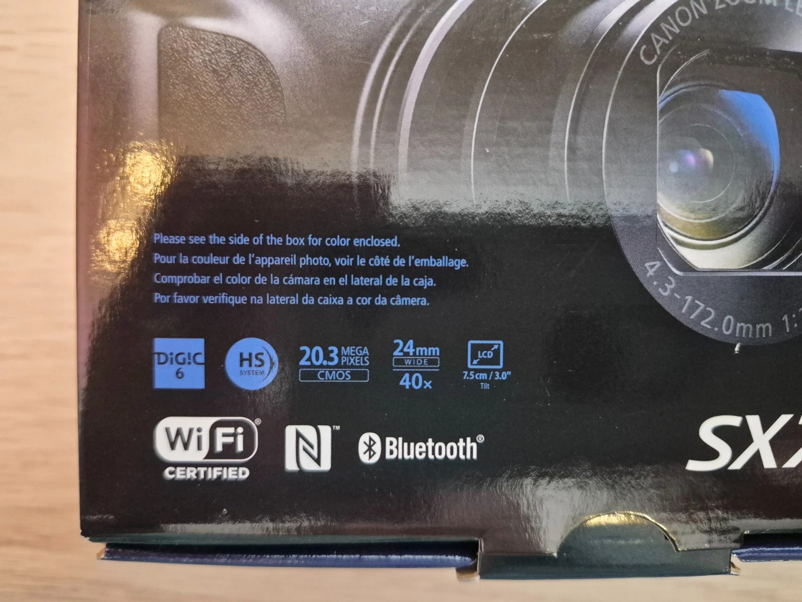 Canon PowerShot SX730 HS Digital Camera 20.3 MP 40x Optical Zoom Bluetooth Black thumbnail 19