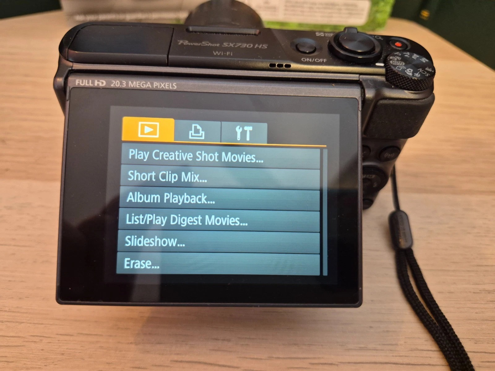 Canon PowerShot SX730 HS Digital Camera 20.3 MP 40x Optical Zoom Bluetooth Black thumbnail 8