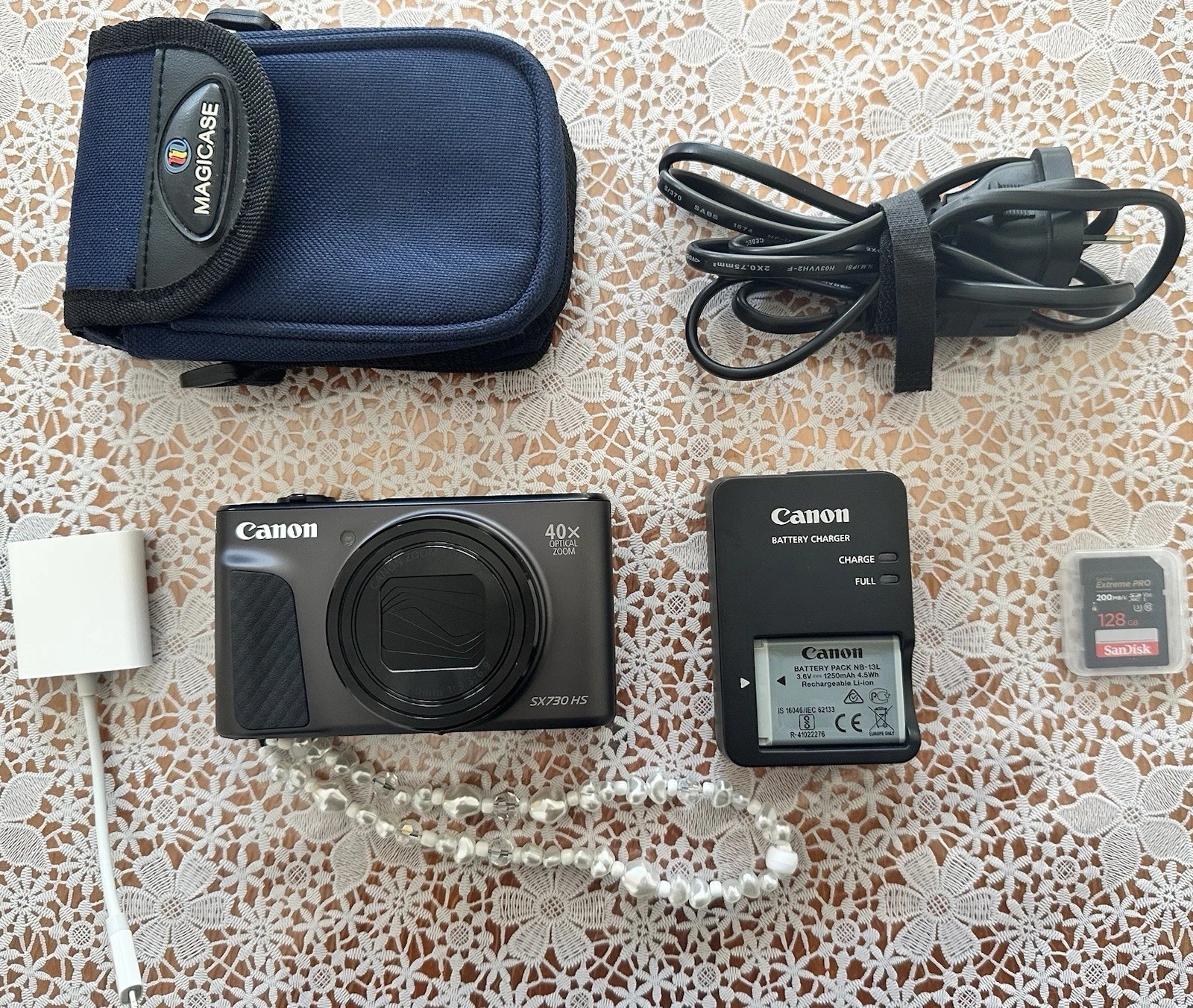 Canon PowerShot SX730 HS Digital Camera Bundle – Case, Charger & 128GB SDXC Card thumbnail 6