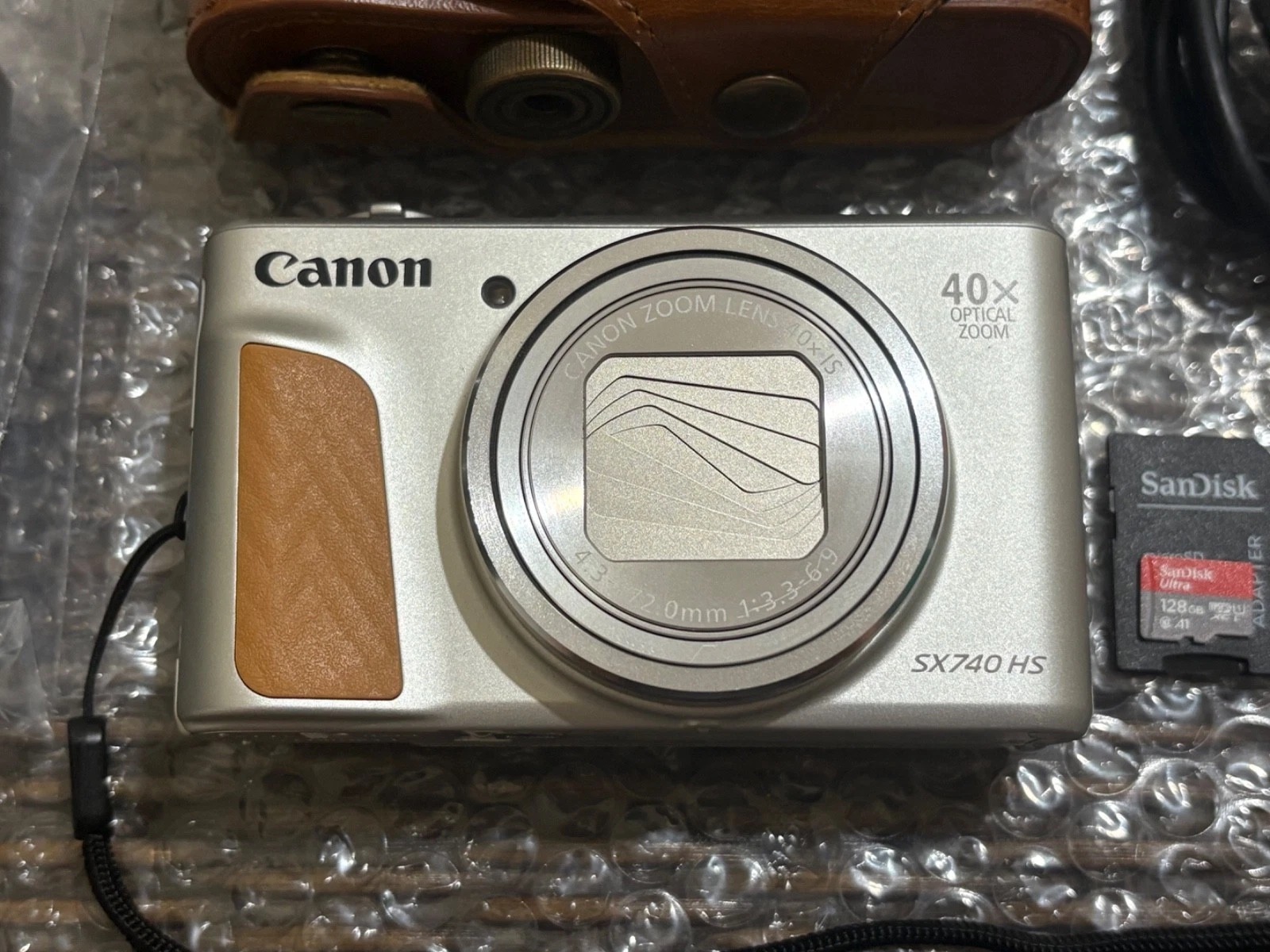 Canon PowerShot SX740 HS 20.3 4K Compact Digital Camera w/ Case,Charger,Nice thumbnail 2