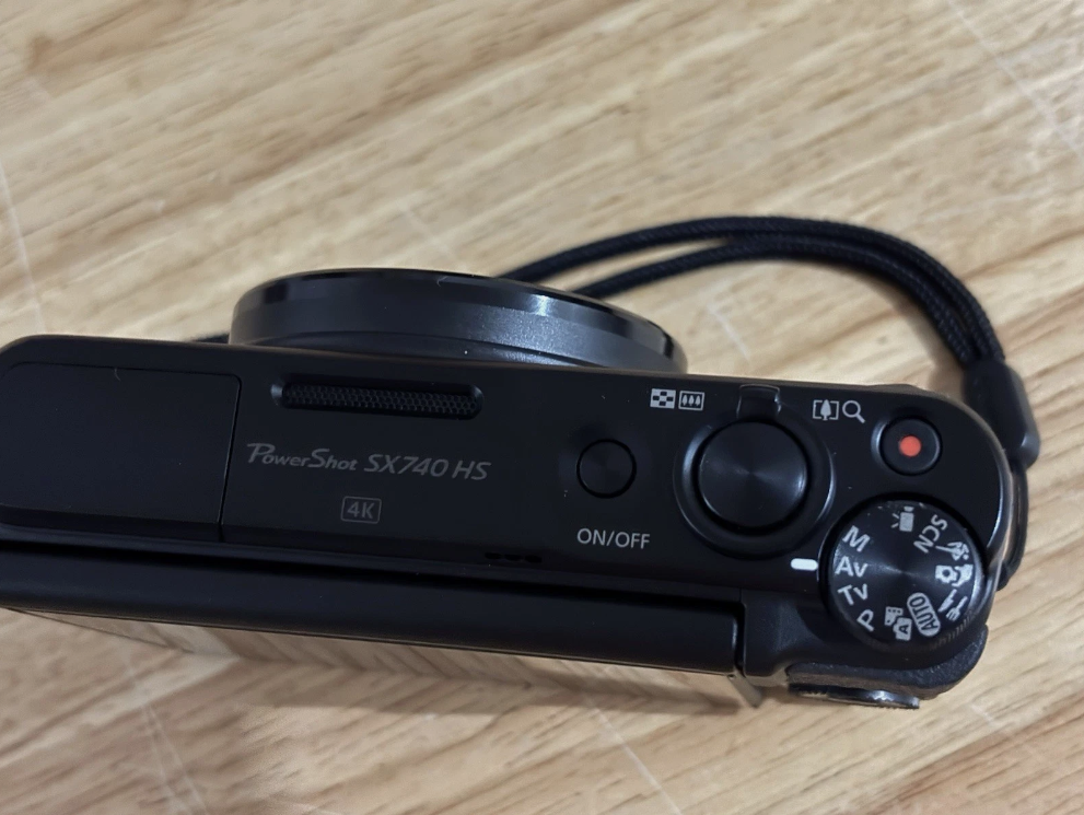 Canon PowerShot SX740 HS 20.3MP 4K UHD Compact Digital Camera – Black (2955C001) thumbnail 7