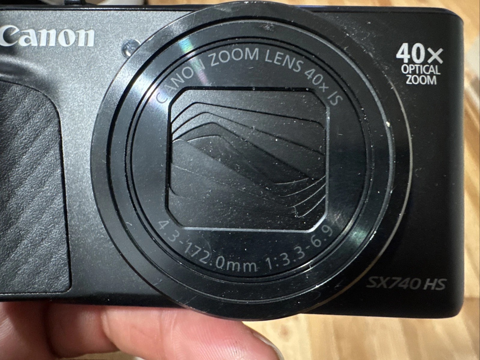 Canon PowerShot SX740 HS 20.3MP Compact Digital Camera – Black thumbnail 3