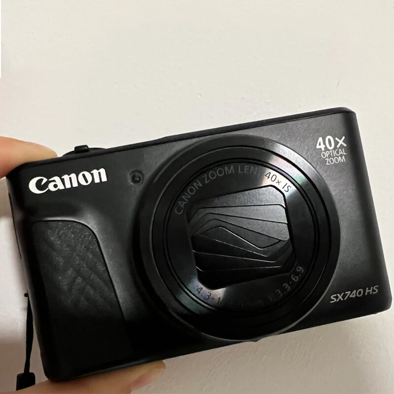 Canon PowerShot SX740 HS 20.3MP Digital Camera 40x Optical Zoom Wi-Fi Black thumbnail 2