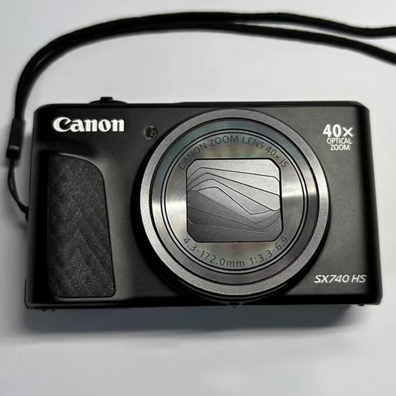 Canon PowerShot SX740 HS 20.3MP Digital Camera 40x Optical Zoom Wi-Fi Black thumbnail 3