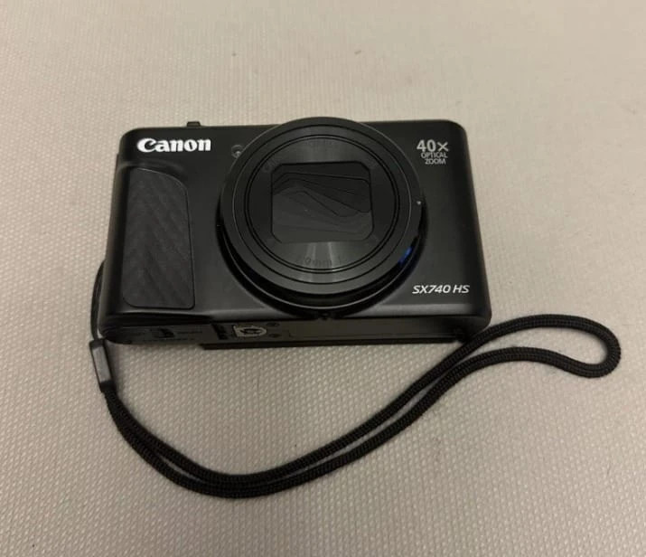 Canon PowerShot SX740 HS 20.3MP Digital Camera 4K WiFi Bluetooth Black thumbnail 2