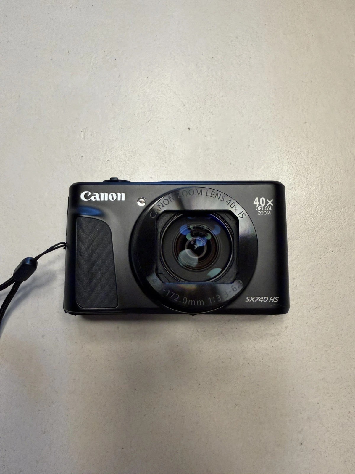 Canon PowerShot Sx740 HS Digital Camera Black thumbnail 1