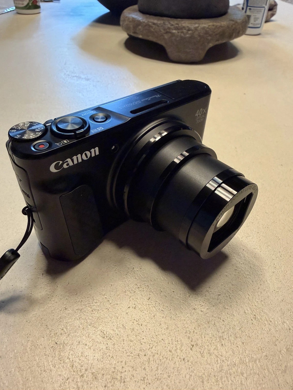 Canon PowerShot Sx740 HS Digital Camera Black thumbnail 3