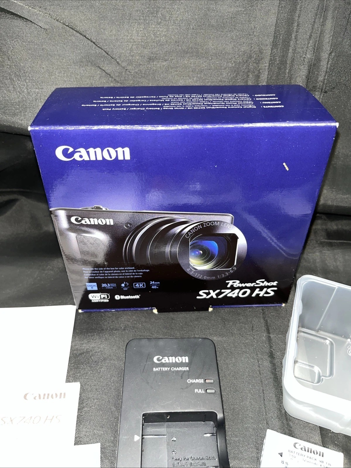 Canon PowerShot SX740 HS 20.3MP Digital Camera – Silver (MINT) thumbnail 11
