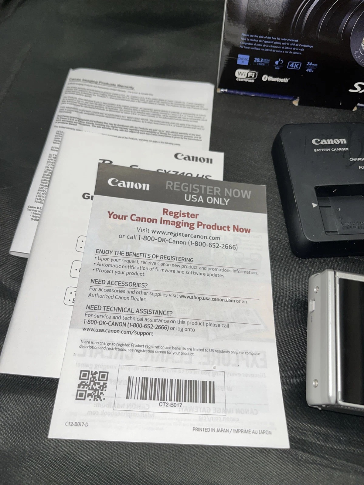 Canon PowerShot SX740 HS 20.3MP Digital Camera – Silver (MINT) thumbnail 8