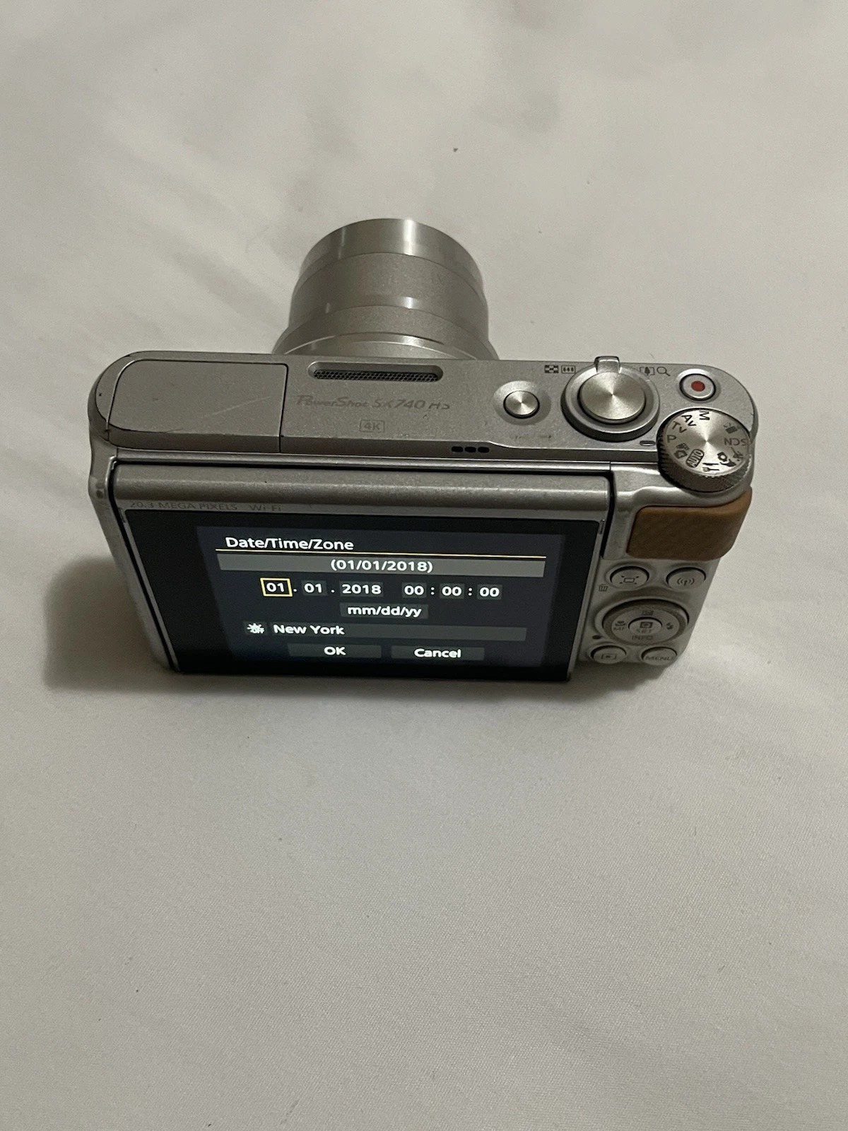 Canon PowerShot SX 740 HS 20.3 MP Digital Camera (Silver) thumbnail 3