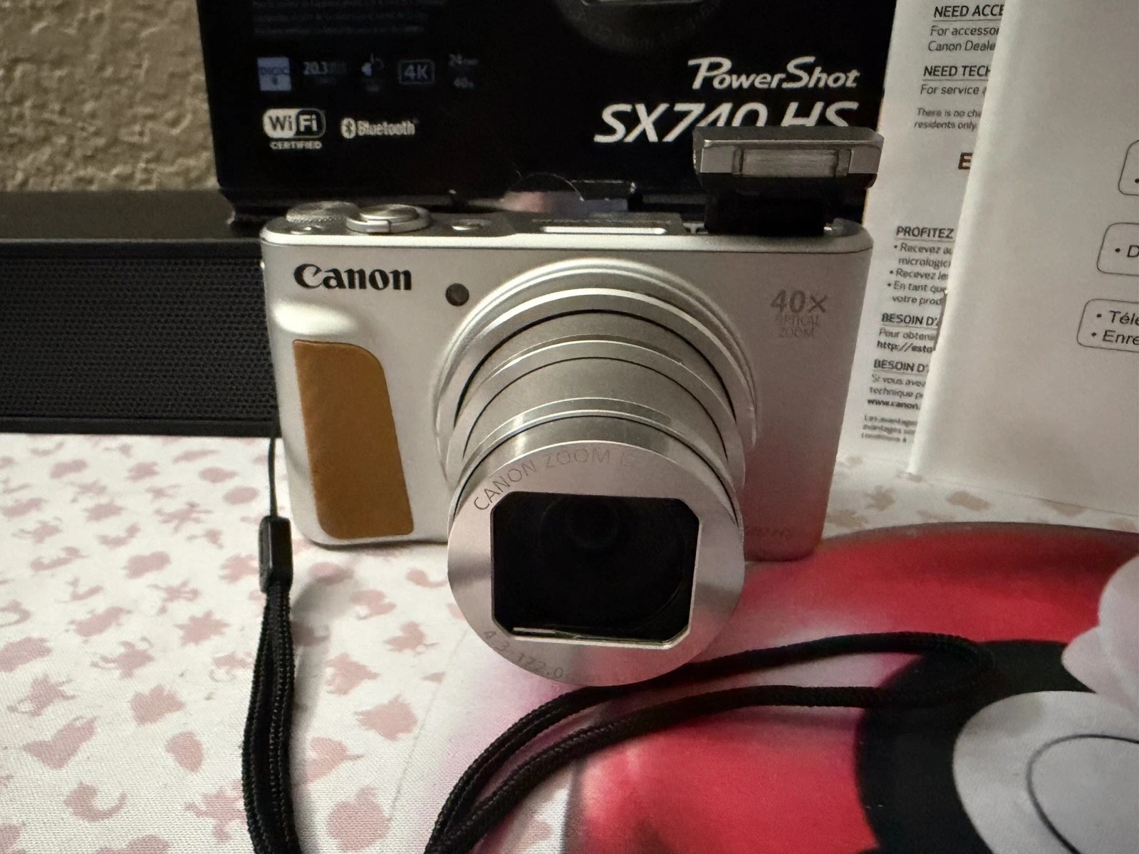 Canon PowerShot SX740 HS 20.3MP Silver Digital Camera  Optical Zoom 40x thumbnail 10