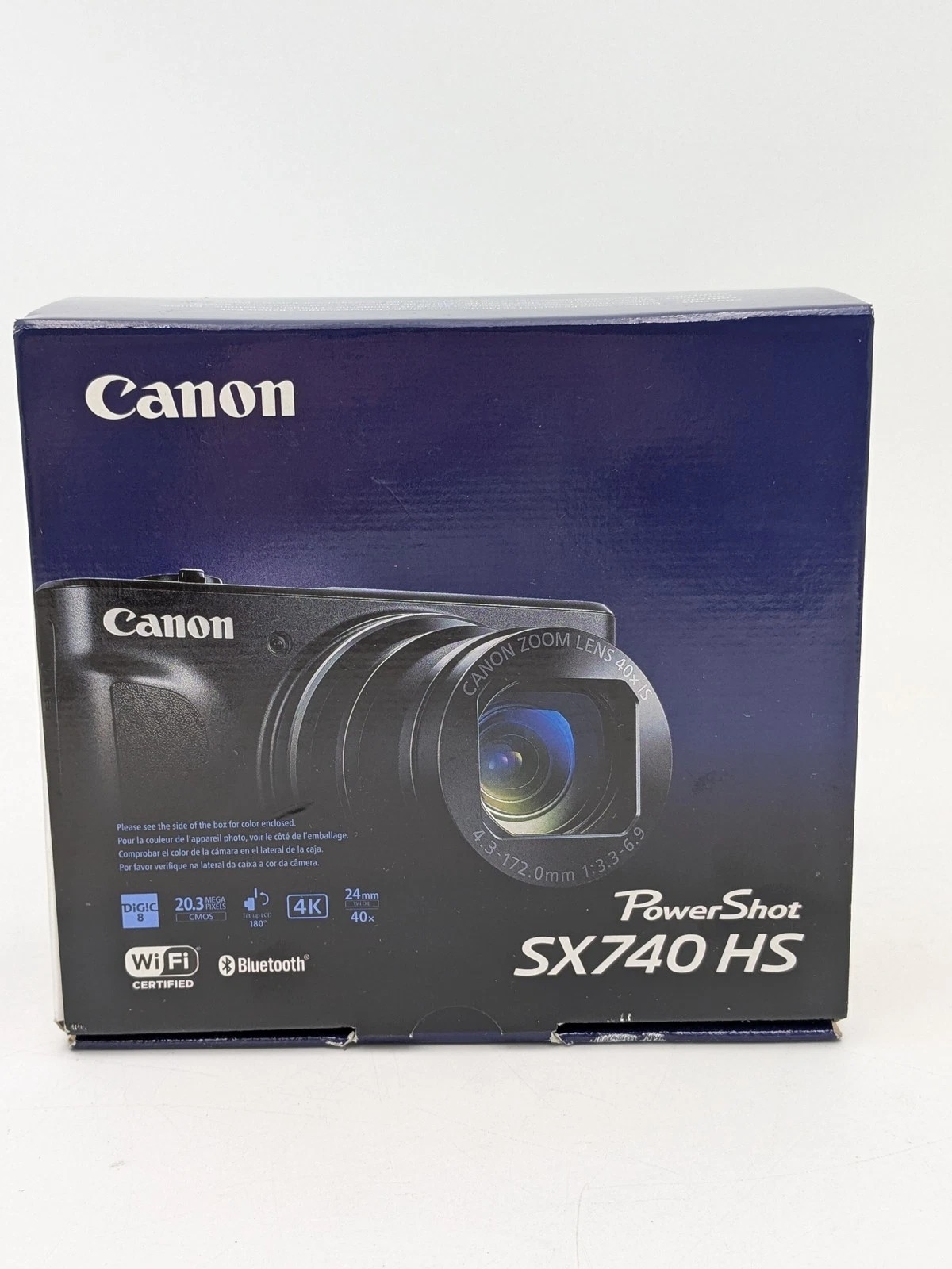 Canon PowerShot SX740 HS 20.3MP Silver Digital Camera w/ 40x Optical Zoom thumbnail 11