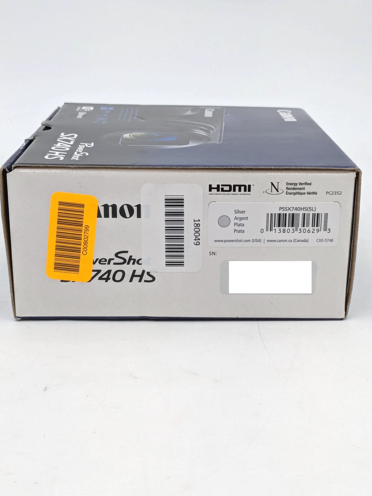 Canon PowerShot SX740 HS 20.3MP Silver Digital Camera w/ 40x Optical Zoom thumbnail 15